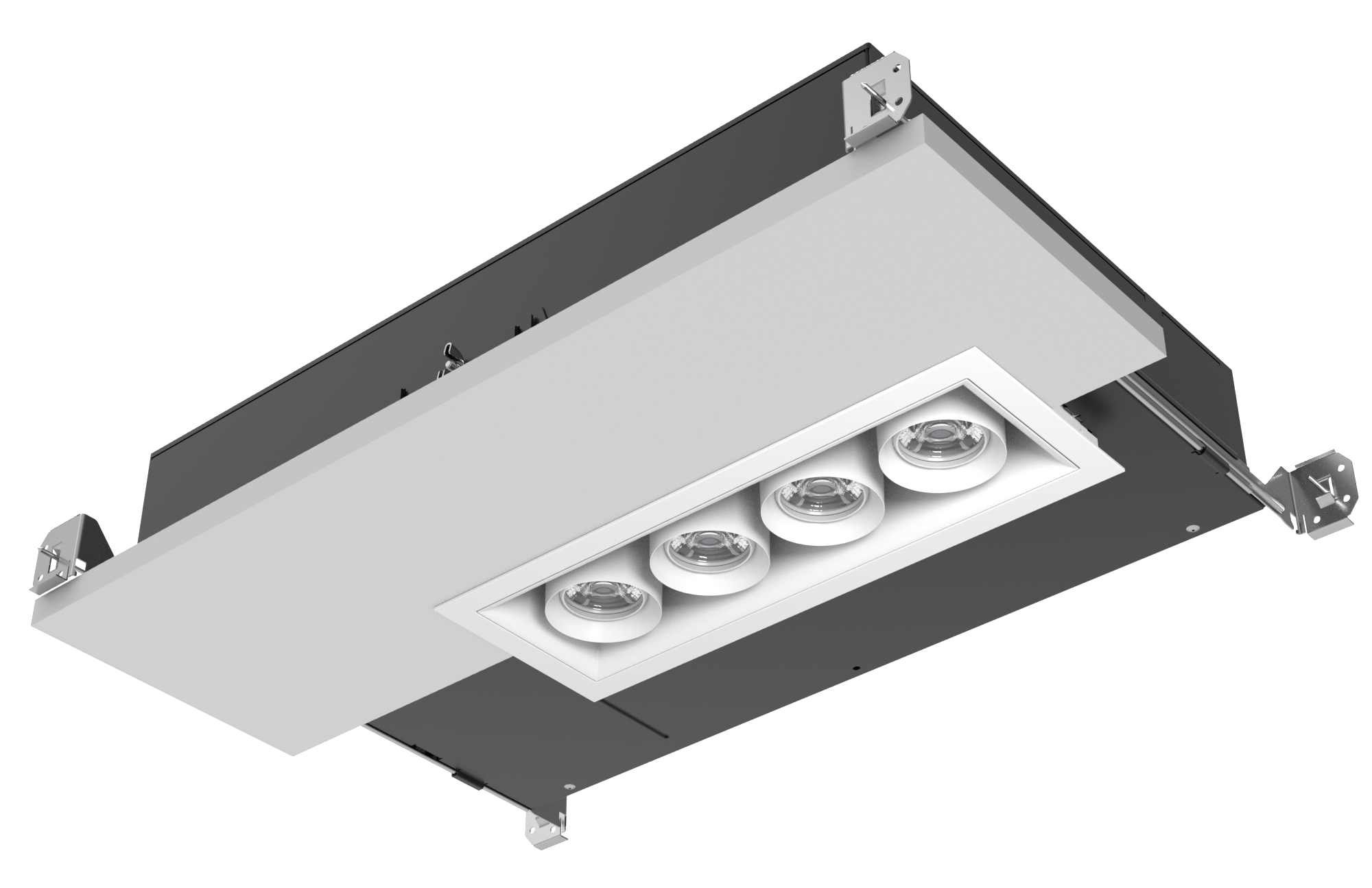 2" Light Module, 4 Linear Multiples Lighting